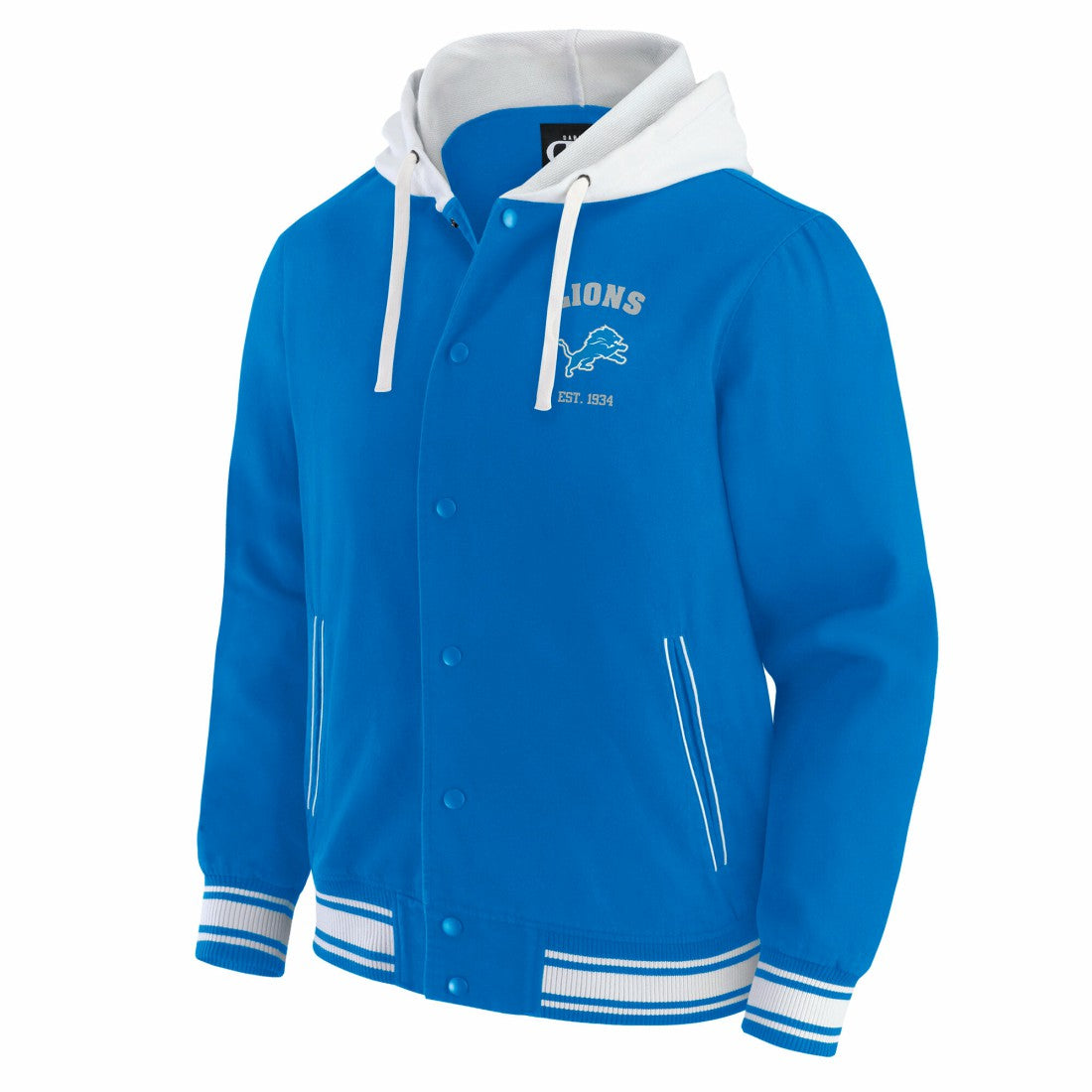 Fanatics Detroit Lions Darius Rucker Collection Full-Snap Hoodie Jacket Blue