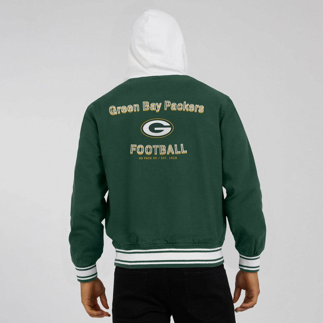 Fanatics Green Bay Packers Darius Rucker Collection Full-Snap Hoodie Jacket Green