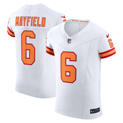 Nike Baker Mayfield Tampa Bay Buccaneers The '76 Jersey Vapor F.U.S.E. Elite Jersey White