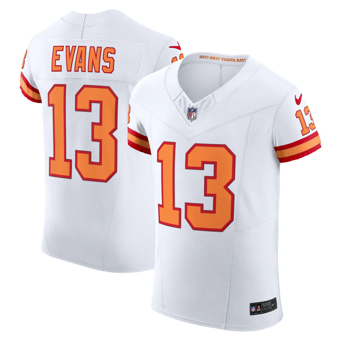 Nike Mike Evans Tampa Bay Buccaneers The '76 Jersey Vapor F.U.S.E. Elite Jersey White