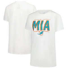 Fanatics Miami Dolphins Women's Cheerleader T-Shirt White