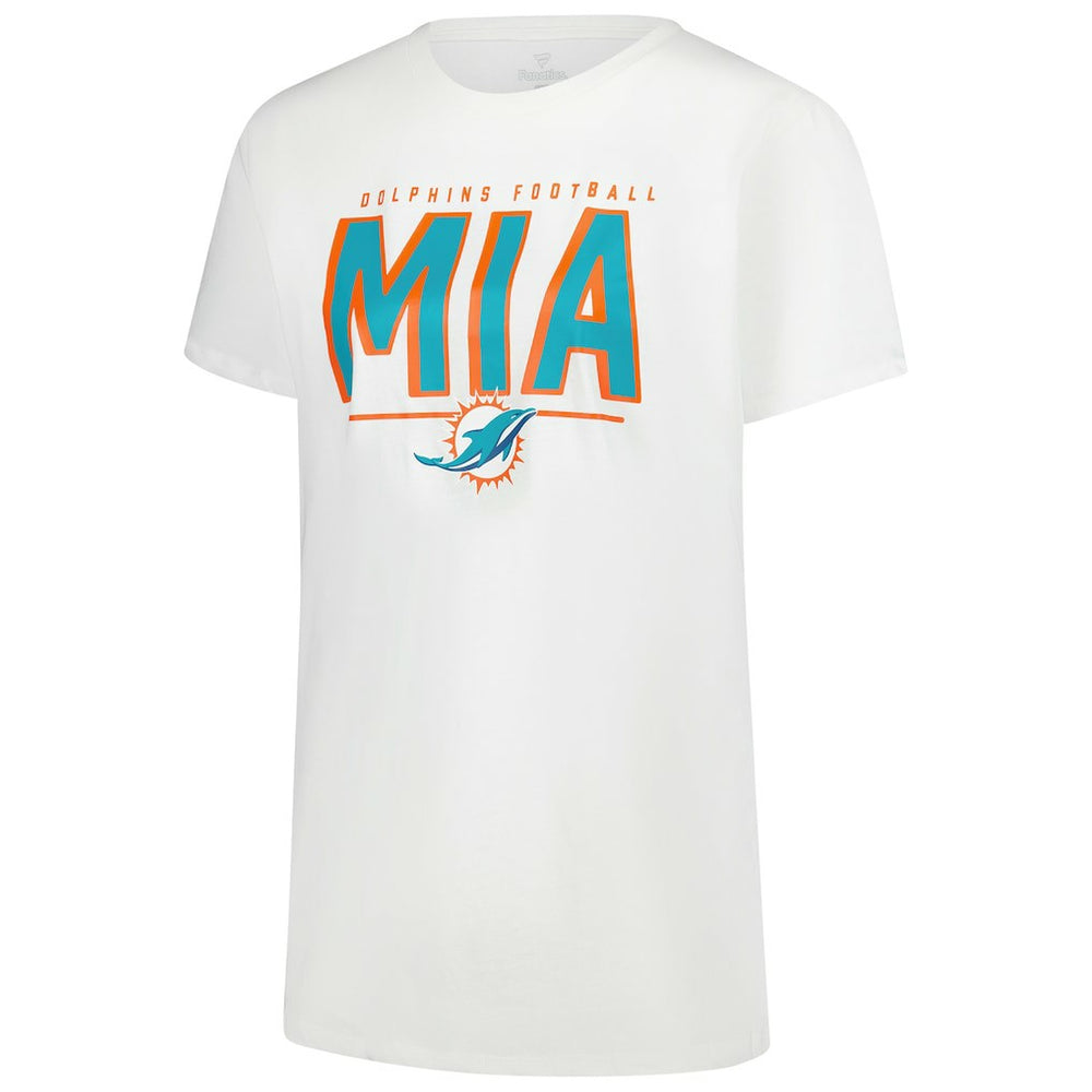 Fanatics Miami Dolphins Women's Cheerleader T-Shirt White
