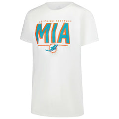 Fanatics Miami Dolphins Women's Cheerleader T-Shirt White