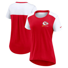 Nike Kansas City Chiefs Women's Preferred Yoga Inspired Fashion Top Red