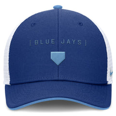 Toronto Blue Jays Nike Rise Diamond Plate Performance Trucker Flex Hat - Royal - Nike Sale