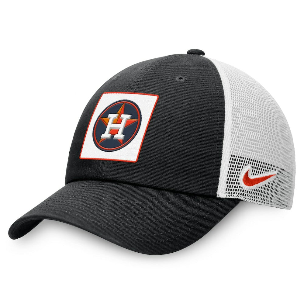 Houston Astros Nike Rise Adjustable Trucker Hat - Black - Nike Online