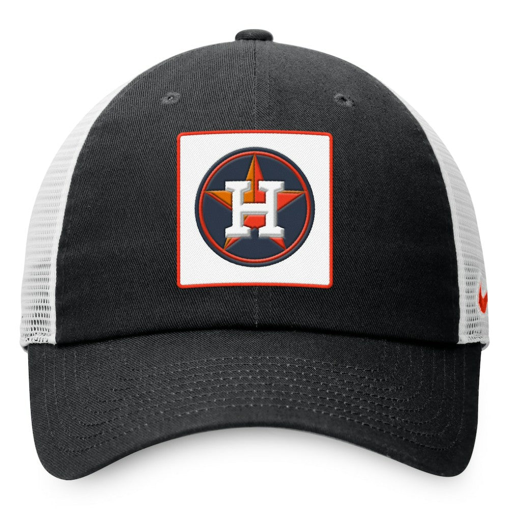 Houston Astros Nike Rise Adjustable Trucker Hat - Black - Nike Online