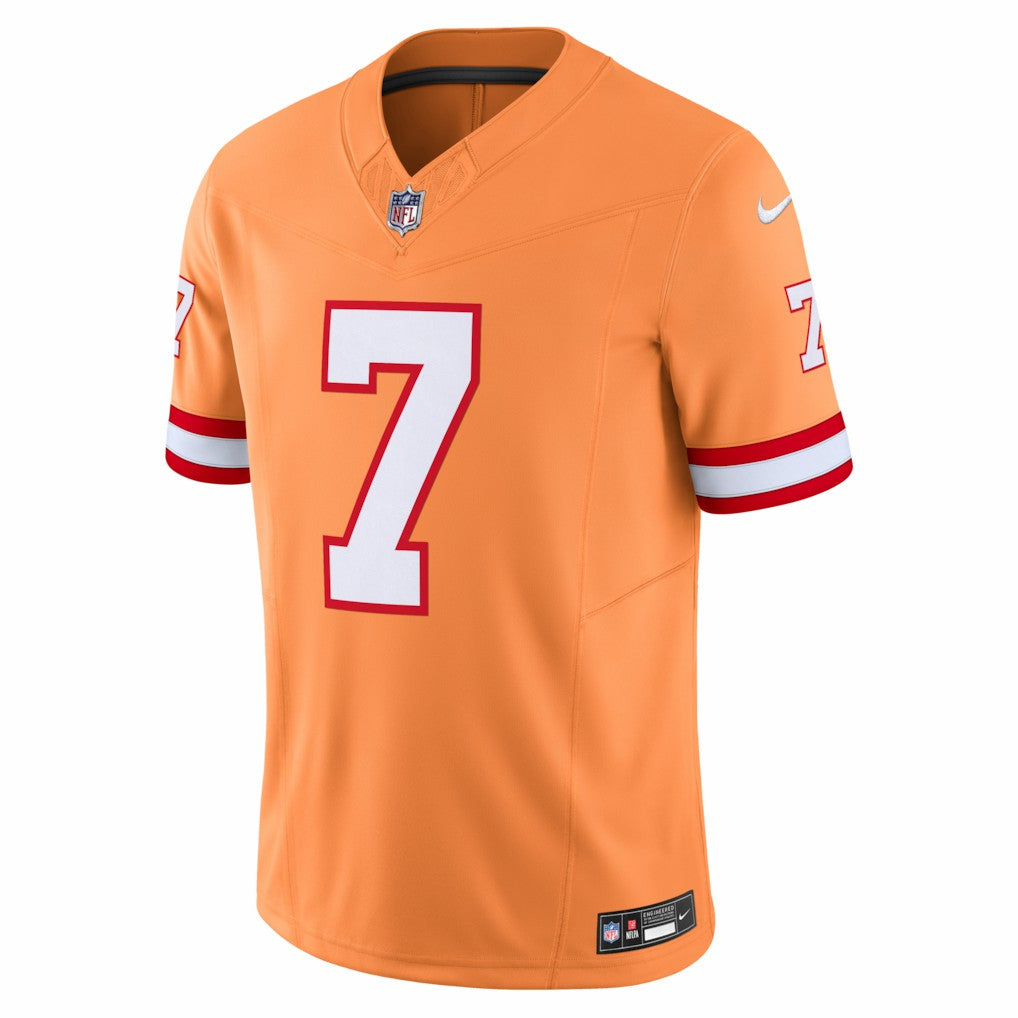 Nike Bucky Irving Tampa Bay Buccaneers Alternate 2 Throwback Vapor F.U.S.E. Limited Jersey Orange