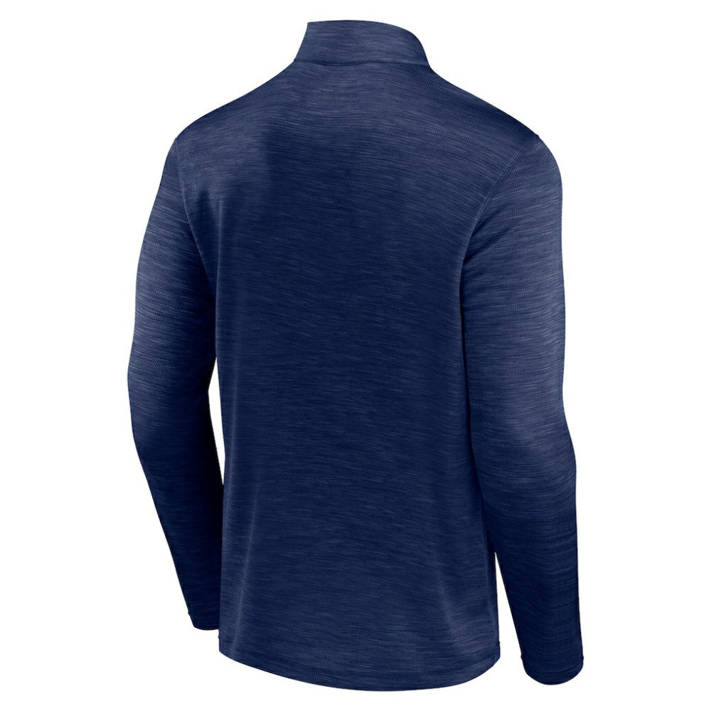 Minnesota Twins Fanatics Fundamentals Quarter-Zip Pullover - Heather Navy - Fanatics on Sale