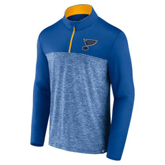 St. Louis Blues Fanatics Iconic Defender Quarter-Zip Jacket - Blue - NHL 202684949