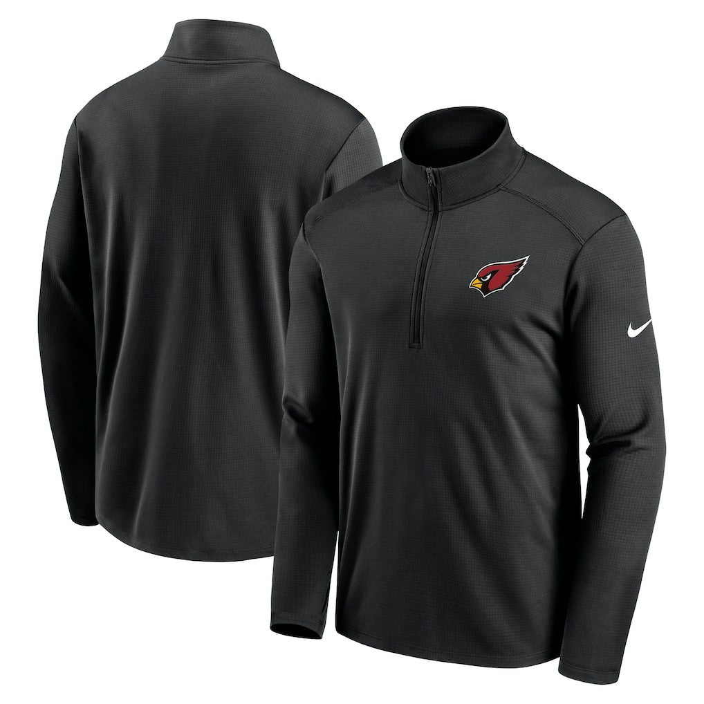 Nike Arizona Cardinals Pacer Half-Zip Pullover Black