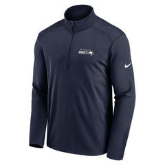Nike Seattle Seahawks Pacer Half-Zip Pullover College Navy