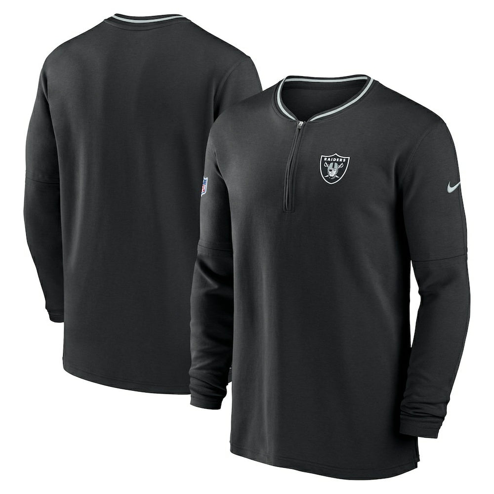 Nike Las Vegas Raiders Coach Half-Zip Sweatshirt Black