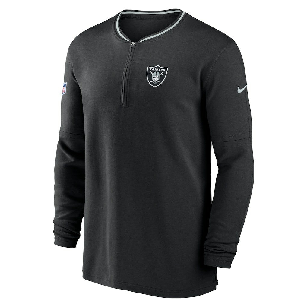 Nike Las Vegas Raiders Coach Half-Zip Sweatshirt Black