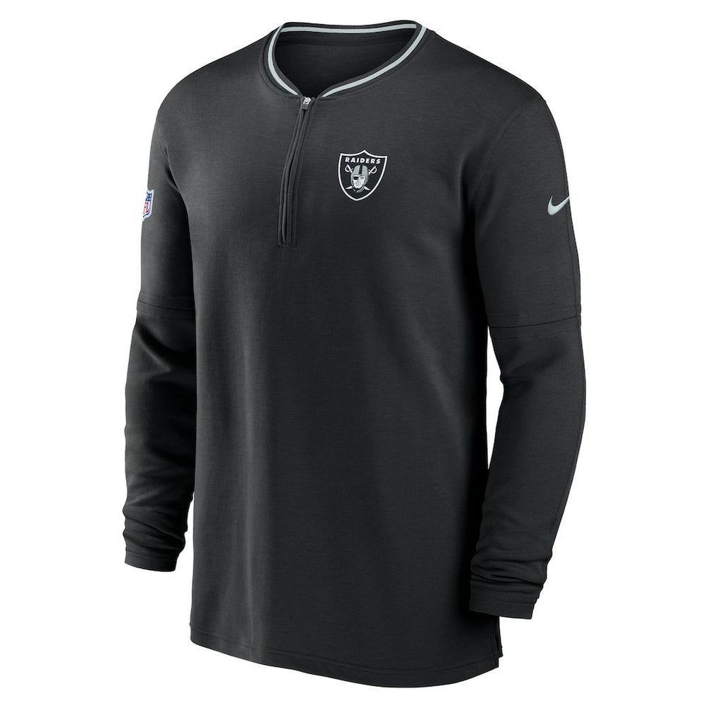 Nike Las Vegas Raiders Coach Half-Zip Sweatshirt Black