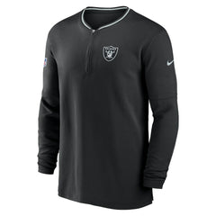 Nike Las Vegas Raiders Coach Half-Zip Sweatshirt Black
