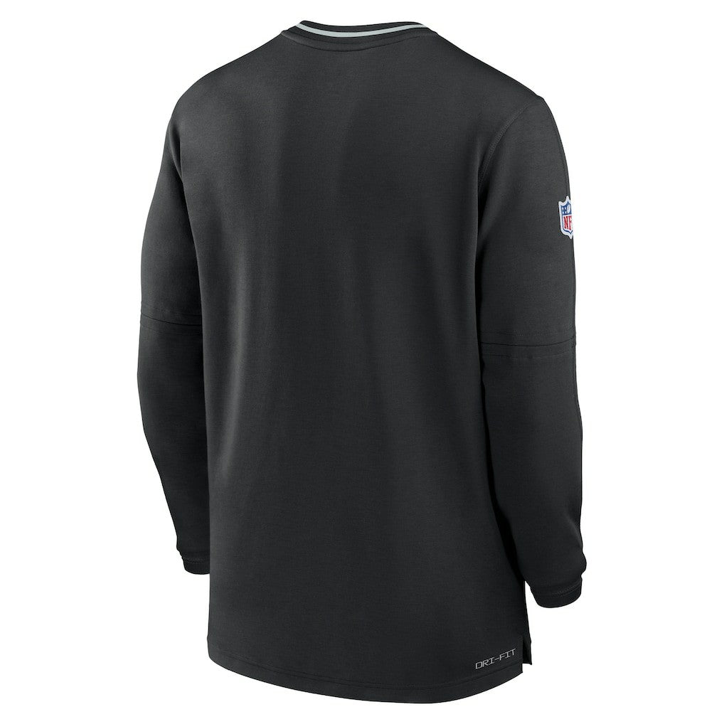 Nike Las Vegas Raiders Coach Half-Zip Sweatshirt Black