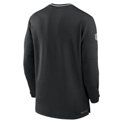 Nike Las Vegas Raiders Coach Half-Zip Sweatshirt Black