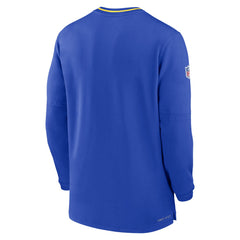 Nike Los Angeles Rams Coach Half-Zip Sweatshirt Royal