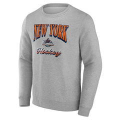 New York Islanders Fanatics Light the Candle Fleece Pullover Sweatshirt - Gray - NHL 202685656