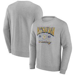 Fanatics Pittsburgh Penguins Gray Nimbus Fleece Pullover Sweatshirt - NHL 202685661
