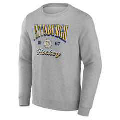 Fanatics Pittsburgh Penguins Gray Nimbus Fleece Pullover Sweatshirt - NHL 202685661