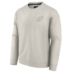 New Jersey Devils Fanatics Authentic Pro Road Fleece Sweatshirt - Gray - NHL 202685674