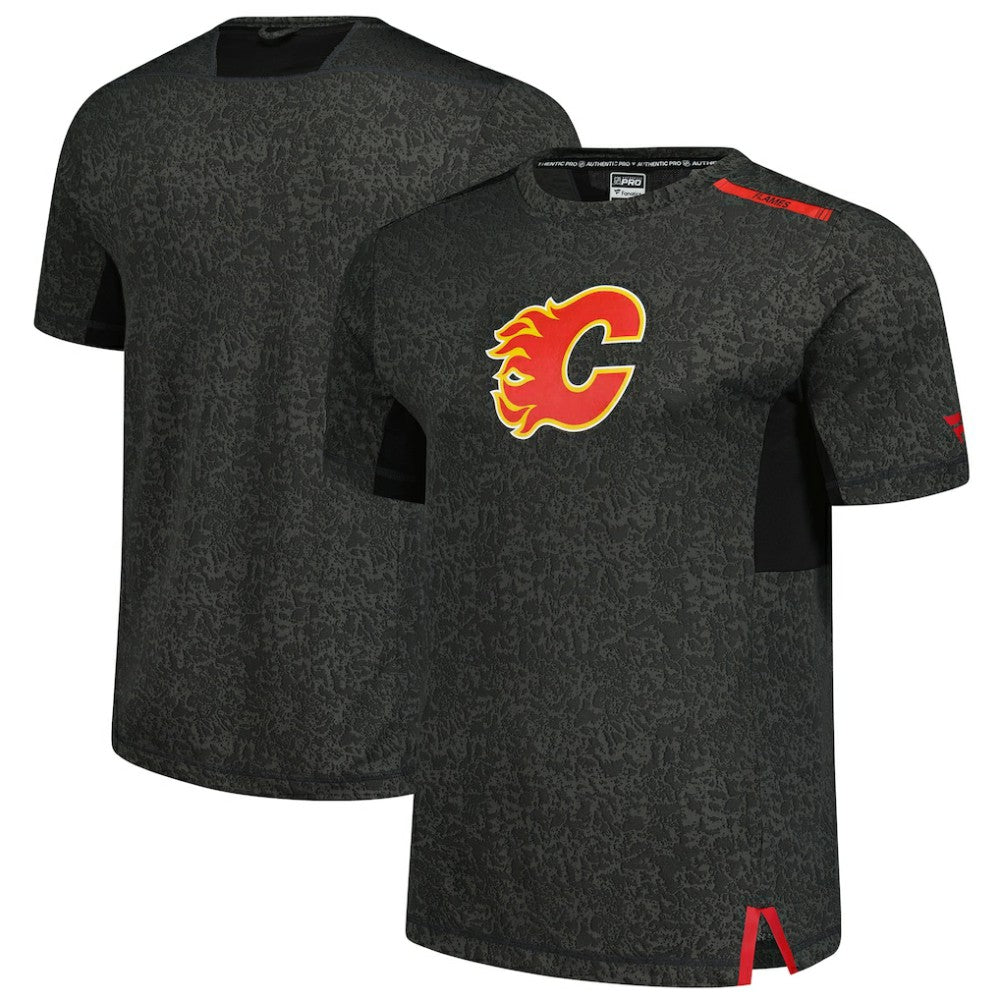 Calgary Flames Fanatics Authentic Pro Performance T-Shirt - Black - NHL 202687566