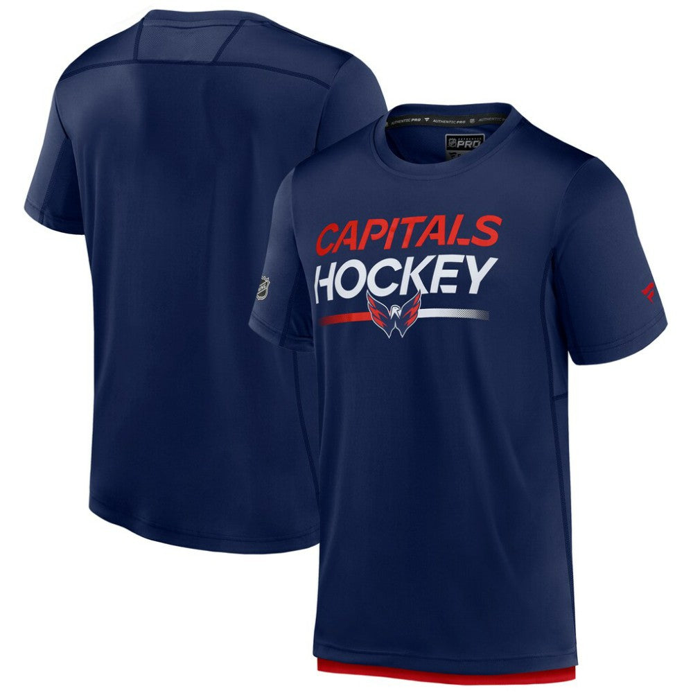 Washington Capitals Fanatics Authentic Pro Tech T-Shirt - Navy - NHL 202687631
