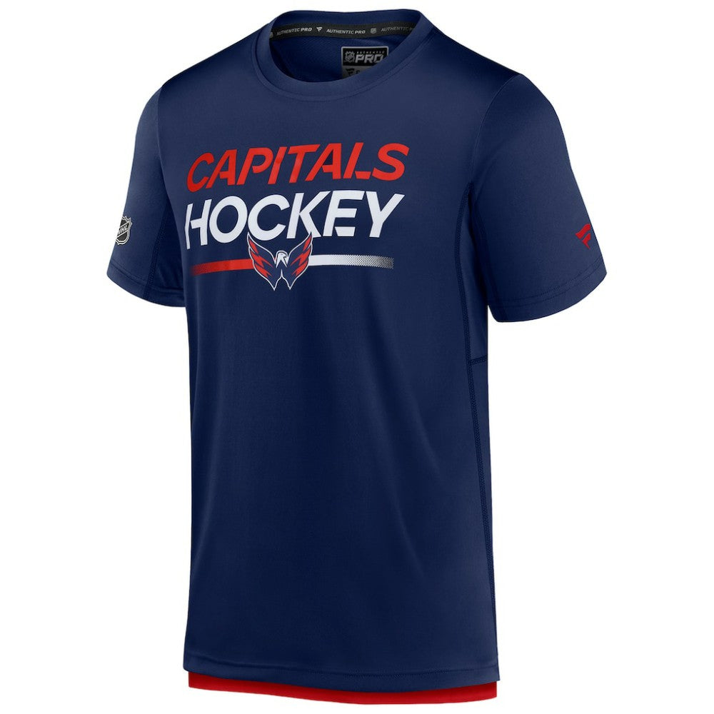 Washington Capitals Fanatics Authentic Pro Tech T-Shirt - Navy - NHL 202687631