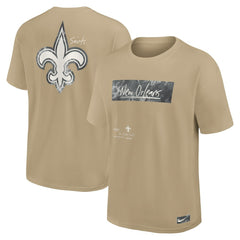 Nike New Orleans Saints Statement Max90 T-Shirt Tan