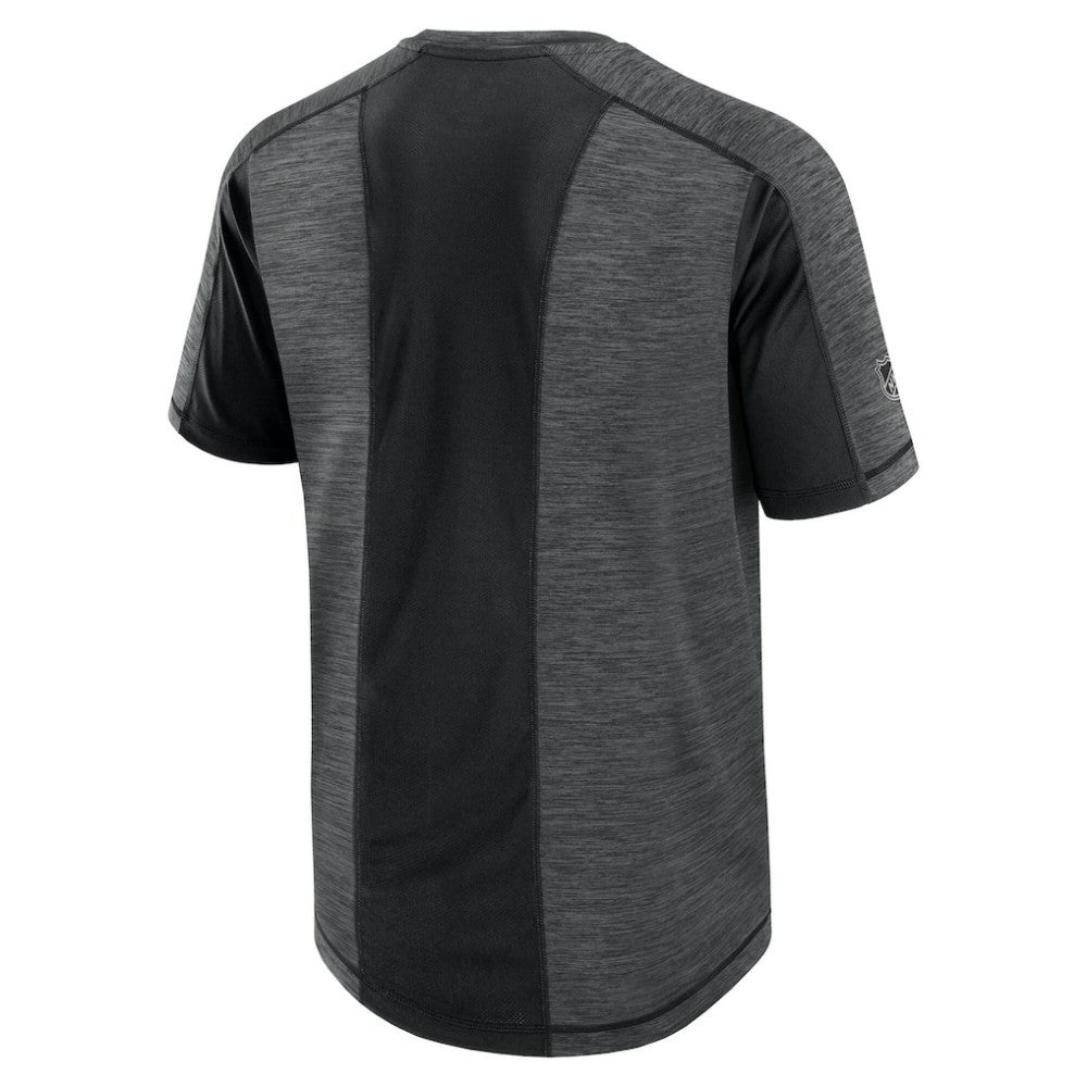 Pittsburgh Penguins Fanatics Authentic Pro Rink Performance T-Shirt - Heather Charcoal - NHL 202687823