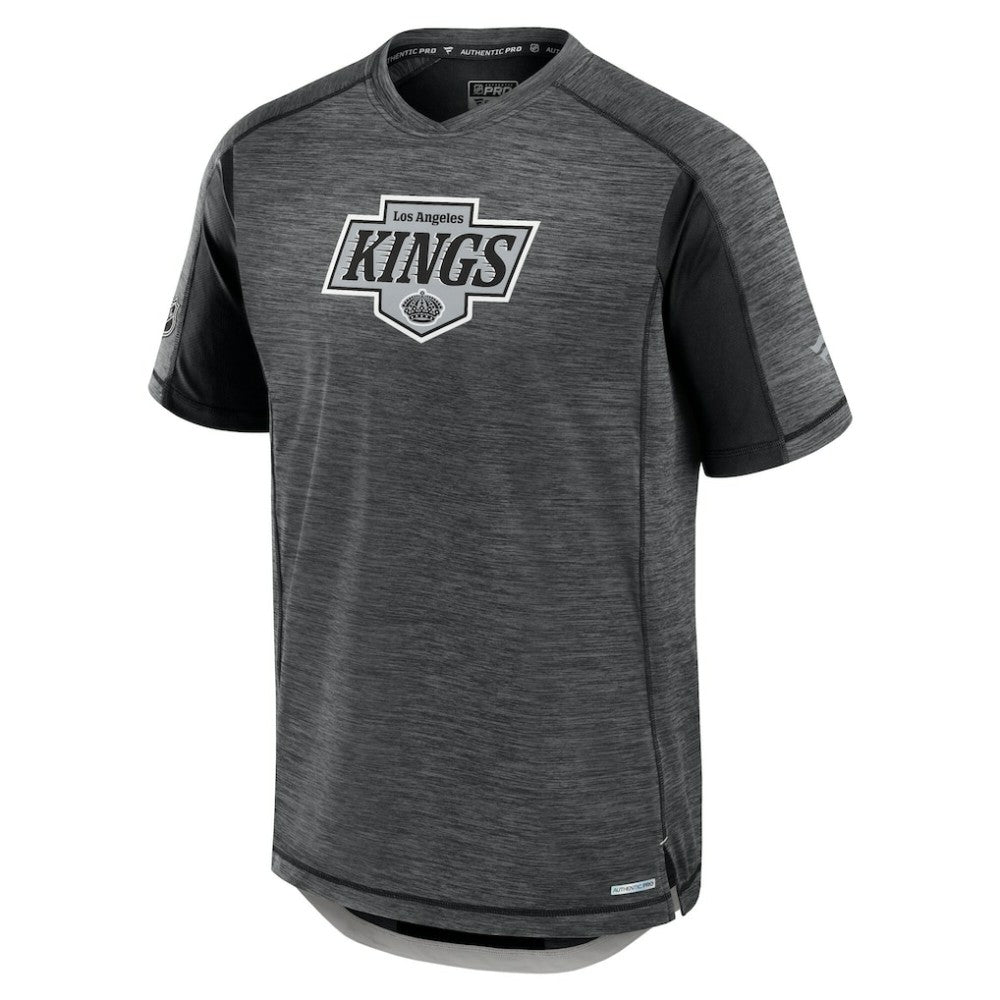 Los Angeles Kings Fanatics Authentic Pro Rink Performance T-Shirt - Heather Charcoal - NHL 202687824