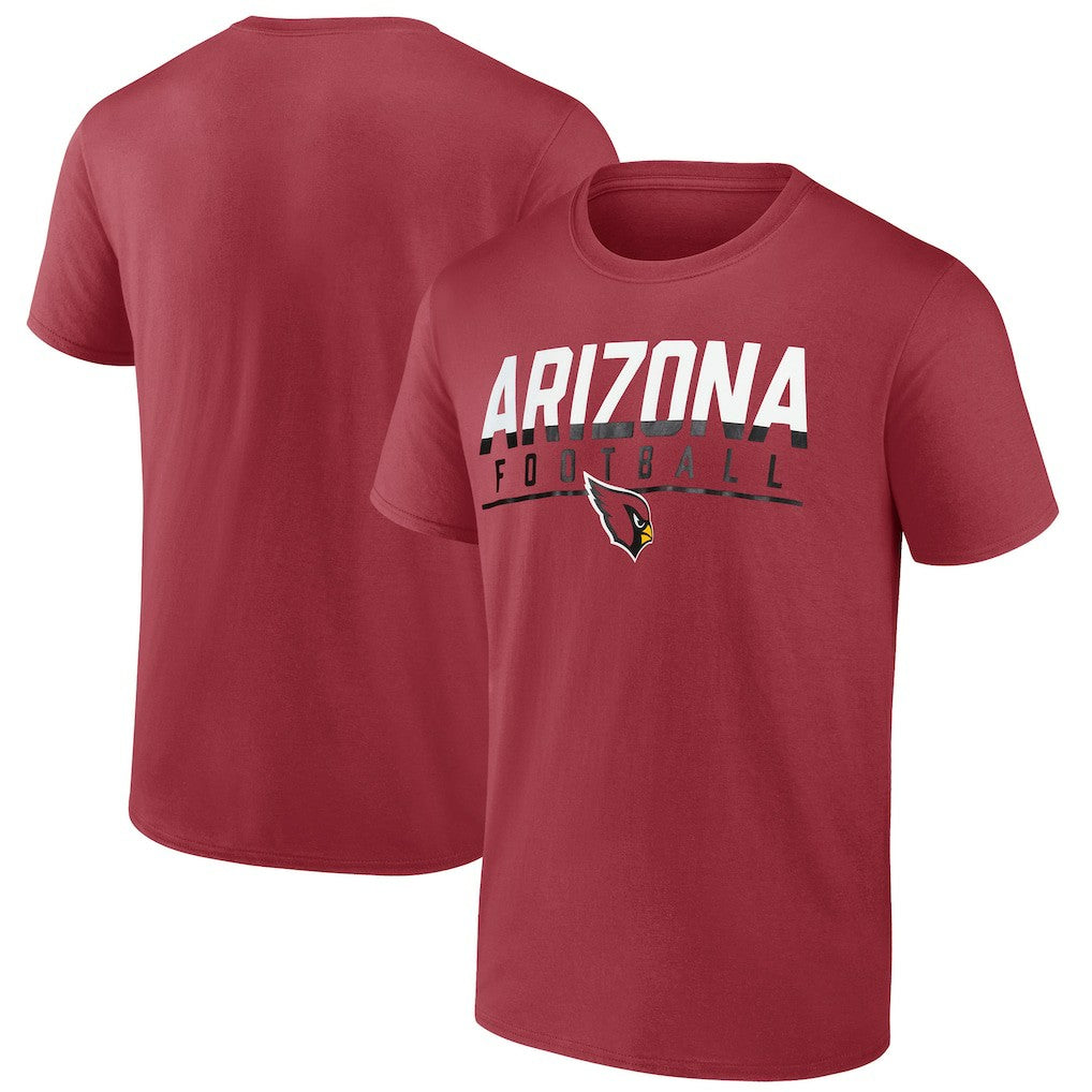 Fanatics Arizona Cardinals Blocked T-Shirt Cardinal