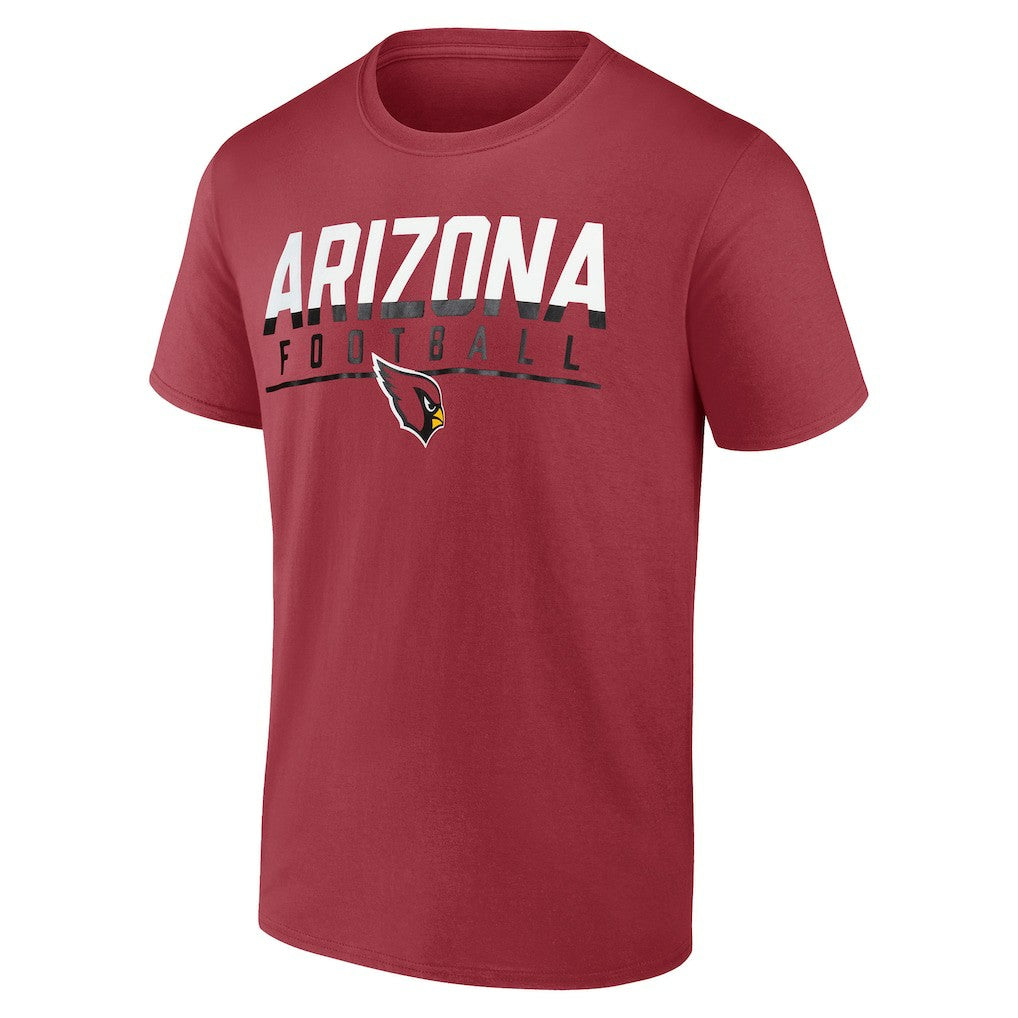 Fanatics Arizona Cardinals Blocked T-Shirt Cardinal