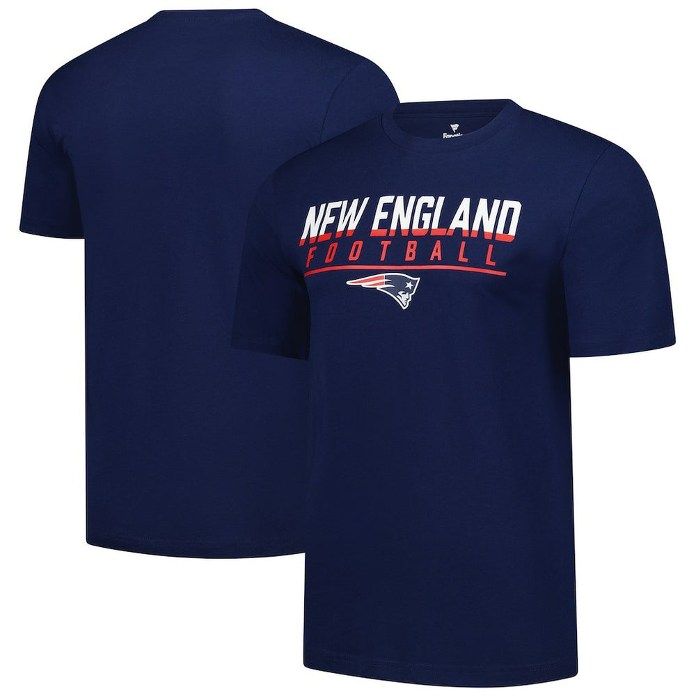 Fanatics New England Patriots Blocked T-Shirt Navy