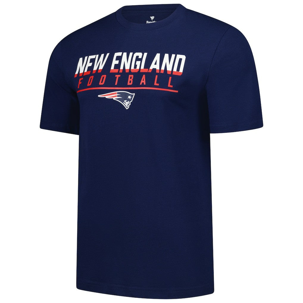 Fanatics New England Patriots Blocked T-Shirt Navy