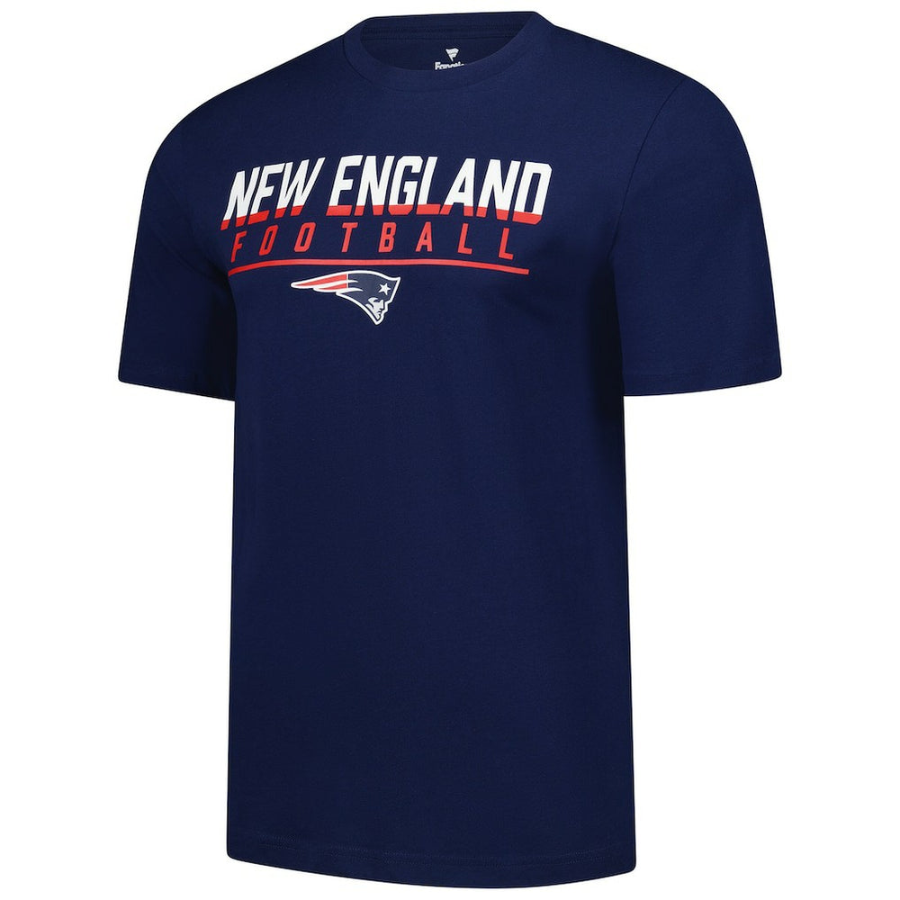 Fanatics New England Patriots Blocked T-Shirt Navy