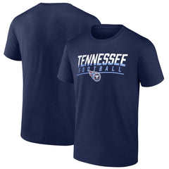 Fanatics Tennessee Titans Blocked T-Shirt Navy