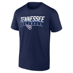 Fanatics Tennessee Titans Blocked T-Shirt Navy