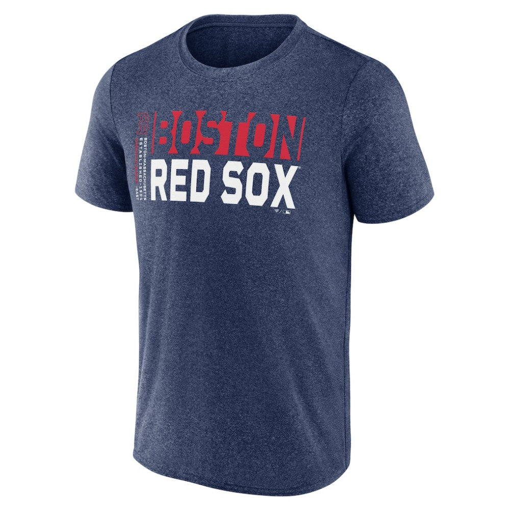 Boston Red Sox Fanatics Fundamentals Shoot For The Sky T-Shirt - Heather Navy - Fanatics Discount