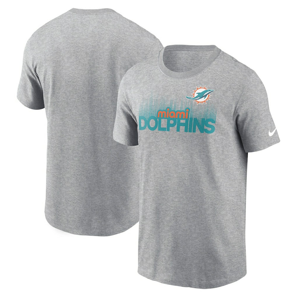 Nike Miami Dolphins Local Essential T-Shirt Heather Gray