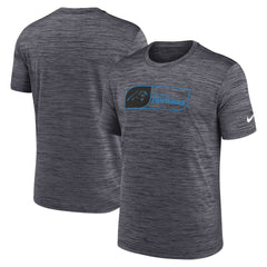 Nike Carolina Panthers Velocity Jock Tag Performance T-Shirt Black