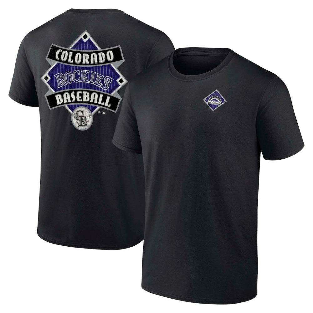 Colorado Rockies Fanatics Field Play T-Shirt - Black - Fanatics Lifestyle