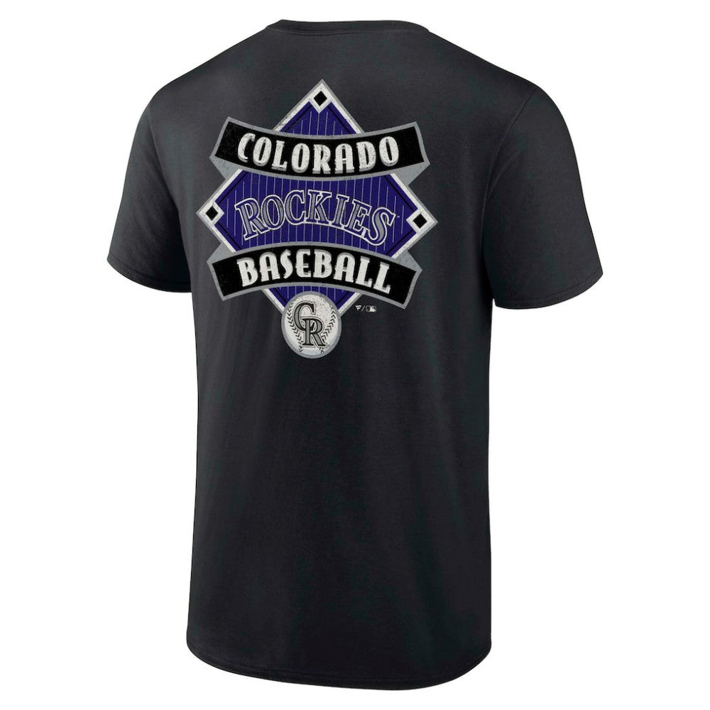 Colorado Rockies Fanatics Field Play T-Shirt - Black - Fanatics Lifestyle