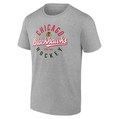 Chicago Blackhawks Fanatics Emblem T-Shirt - Gray - NHL 202688329