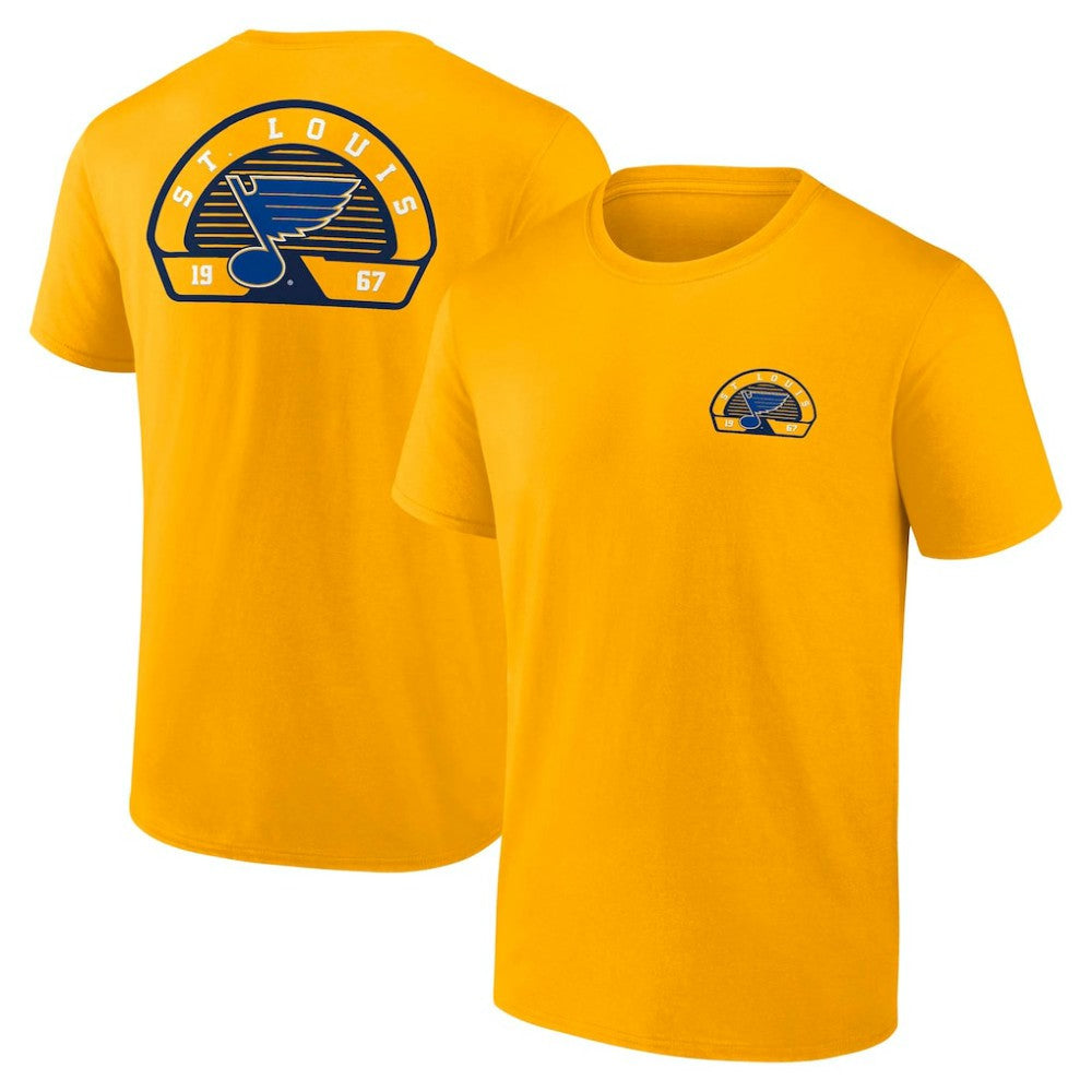 St. Louis Blues Fanatics Valor T-Shirt - Gold - NHL 202688345