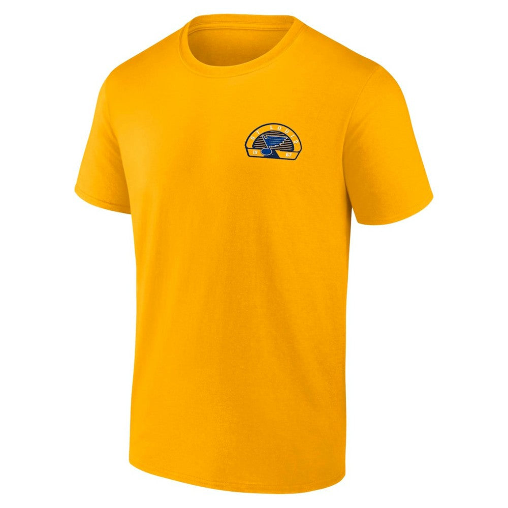 St. Louis Blues Fanatics Valor T-Shirt - Gold - NHL 202688345