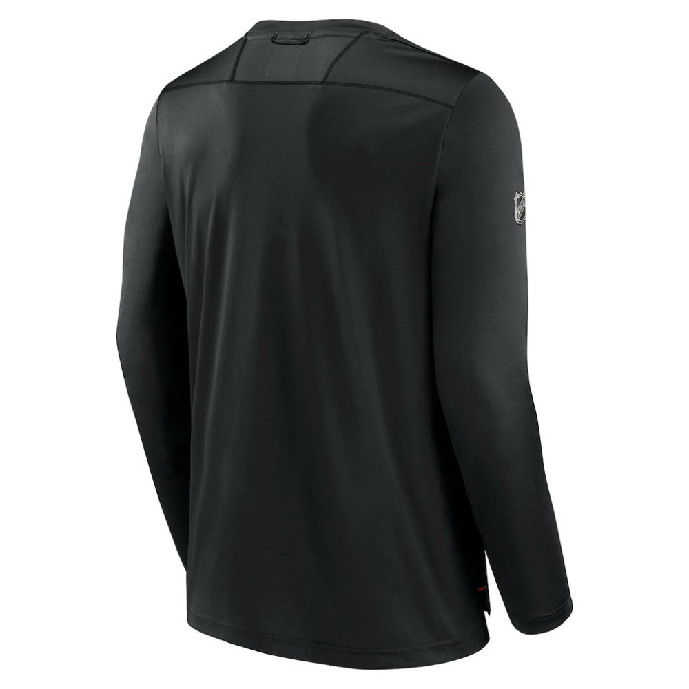 Ottawa Senators Fanatics Authentic Pro Tech Long Sleeve T-Shirt - Black - NHL 202688397
