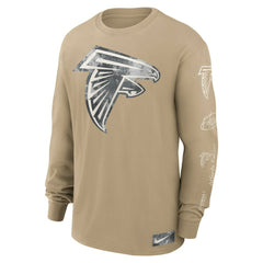 Nike Atlanta Falcons Essential Statement Max90 Long Sleeve T-Shirt Tan